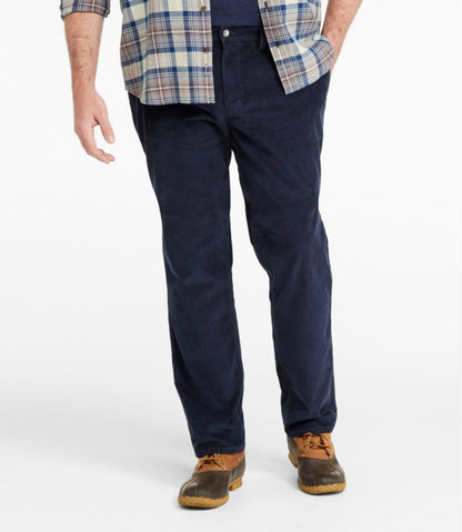 Men's BeanFlex® Corduroy Pants, Chinos, Standard Fit, Straight Leg | L.L.Bean Trending