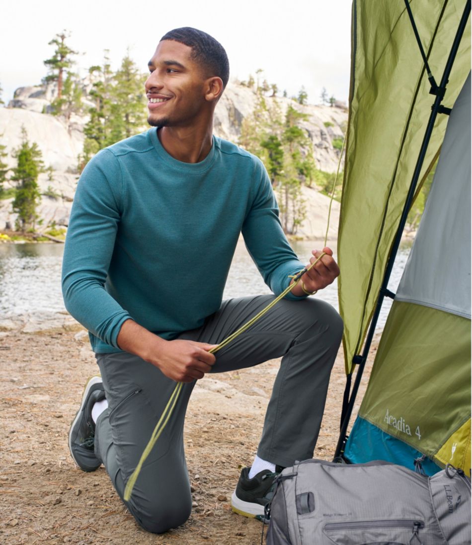 Men's Mountainside Micro Waffle Crew | L.L.Bean Best Seller