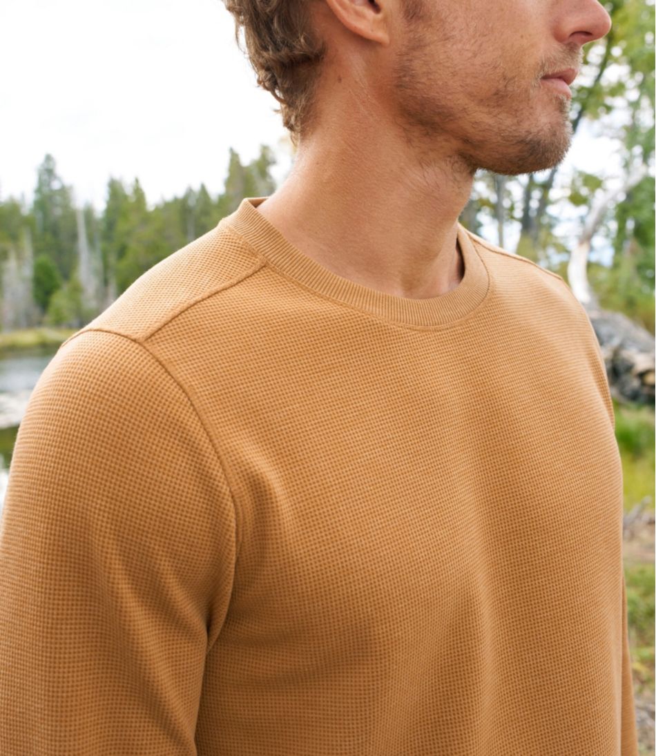 Men's Mountainside Micro Waffle Crew | L.L.Bean Best Seller