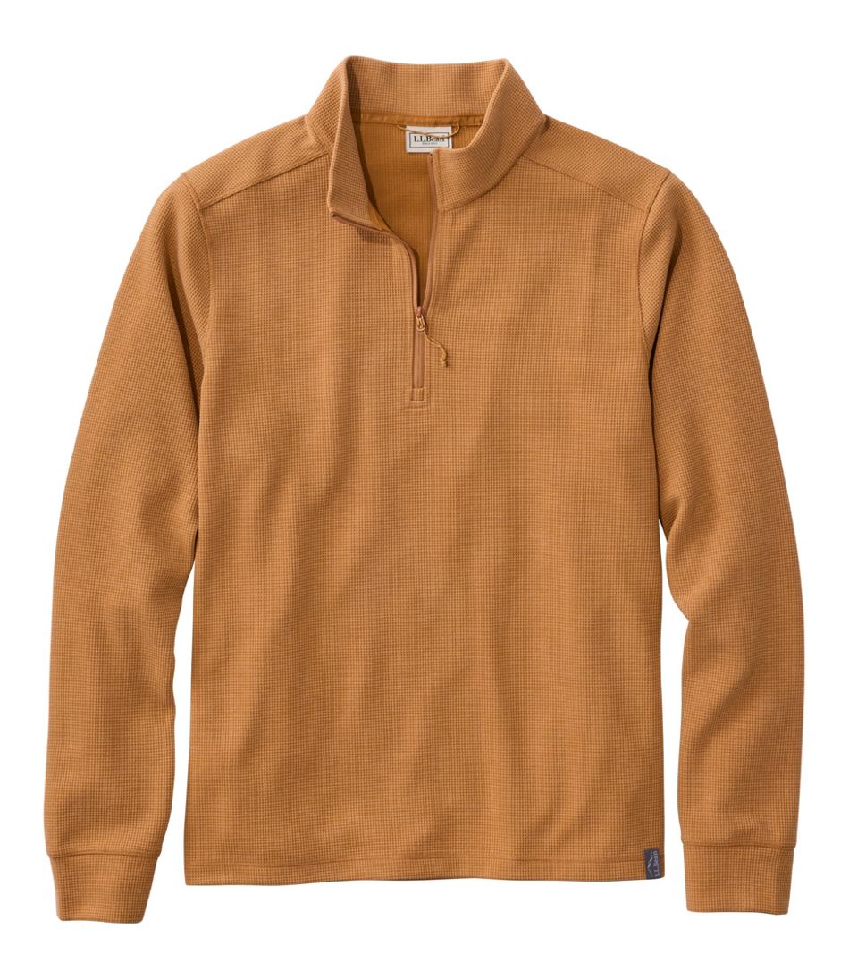 Men's Mountainside Micro Waffle, 1/4 Zip | L.L.Bean Classic