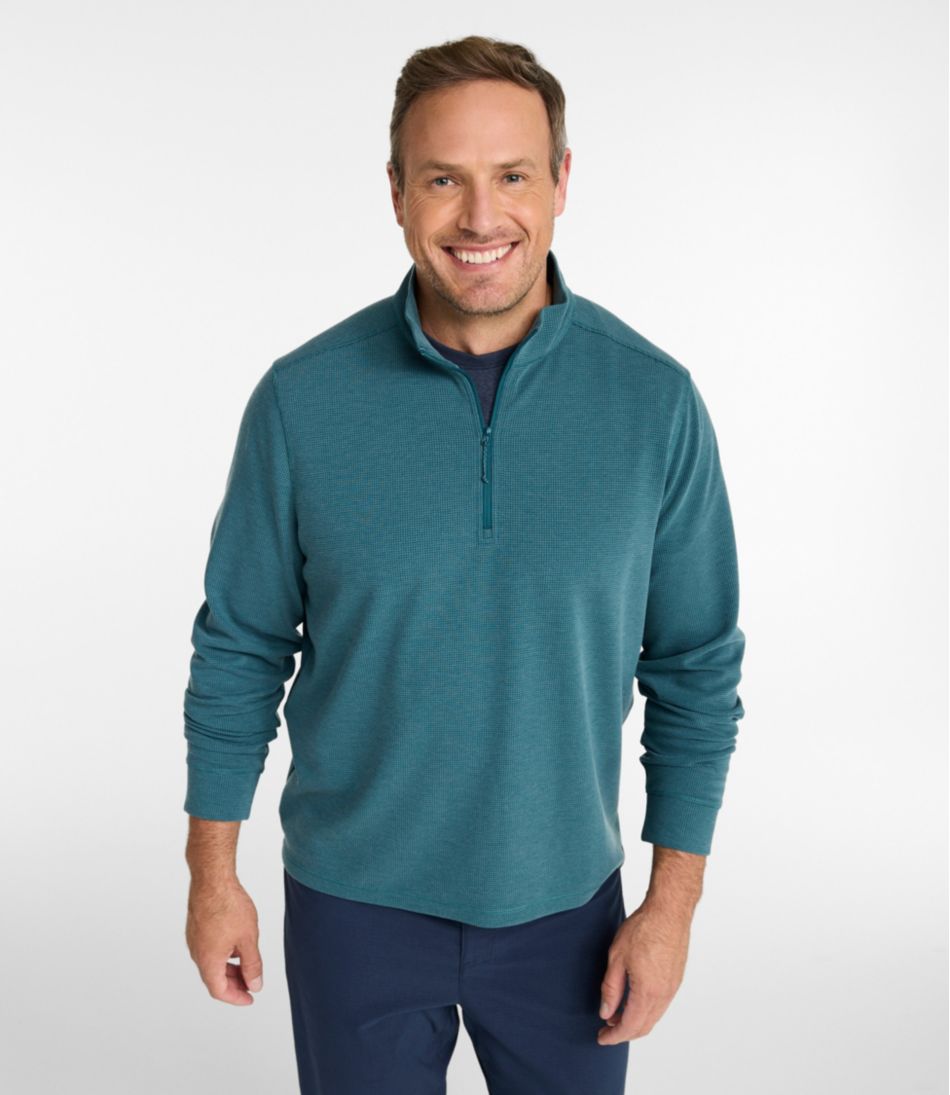 Men's Mountainside Micro Waffle, 1/4 Zip | L.L.Bean Classic
