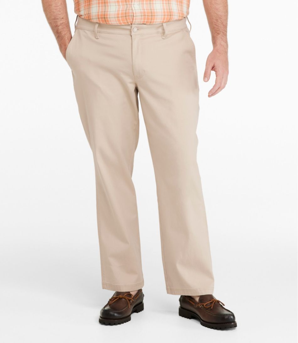 Men's BeanFlex® Performance Canvas Pants, Chinos, Standard Fit, Straight Leg | L.L.Bean Everyday