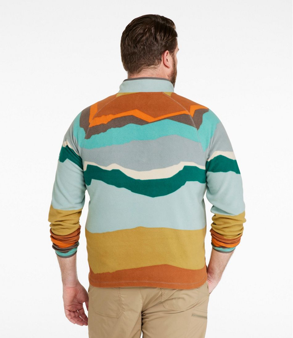 Men's All Season Access Fleece Pullover, Print | L.L.Bean Value