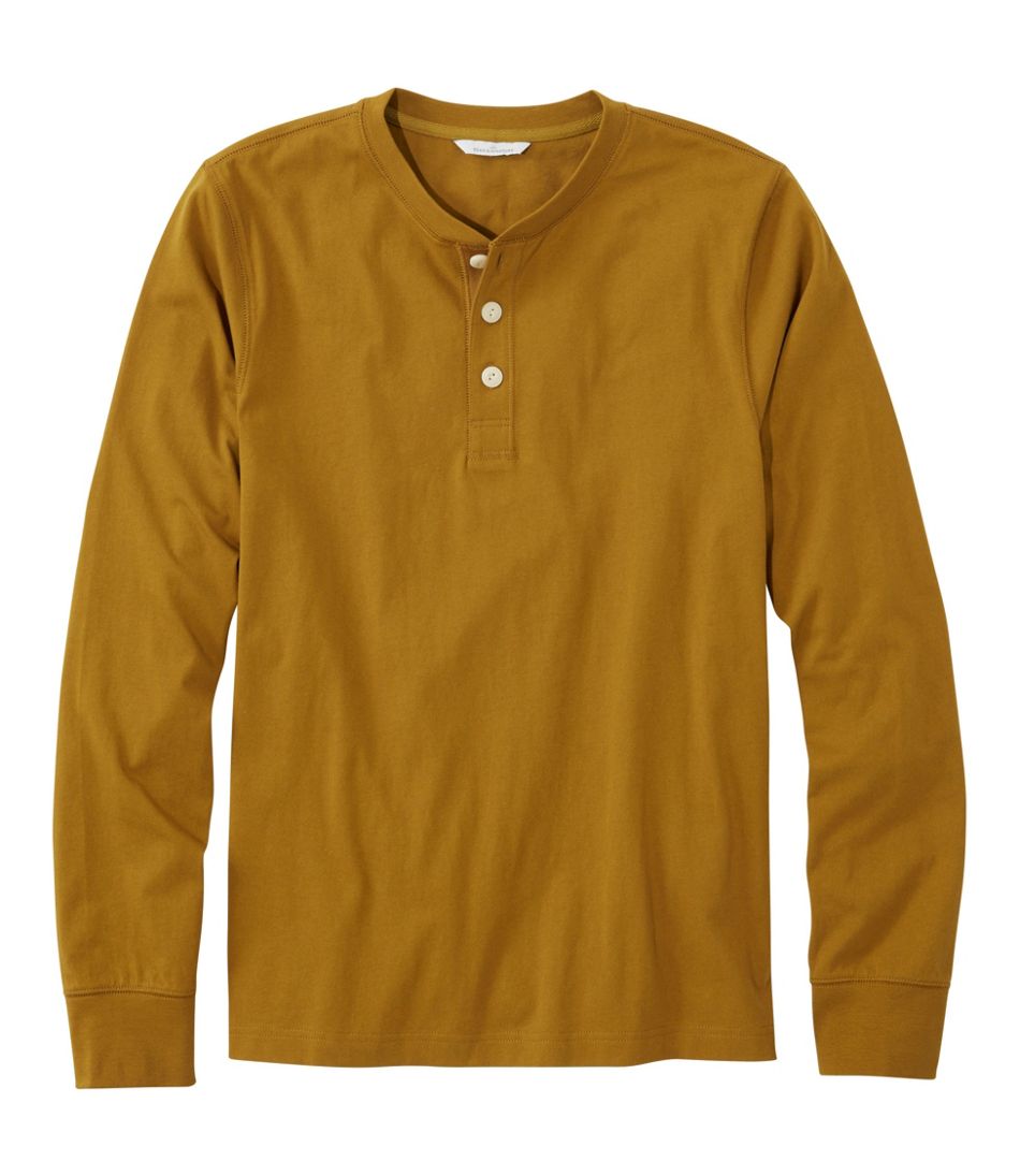 Men's Signature Northwoods Henley, Long-Sleeve | L.L.Bean Great Value