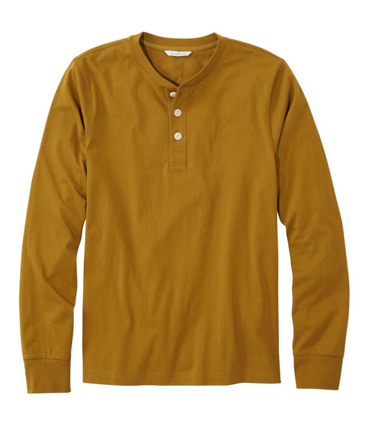 Men's Signature Northwoods Henley, Long-Sleeve | L.L.Bean Great Value