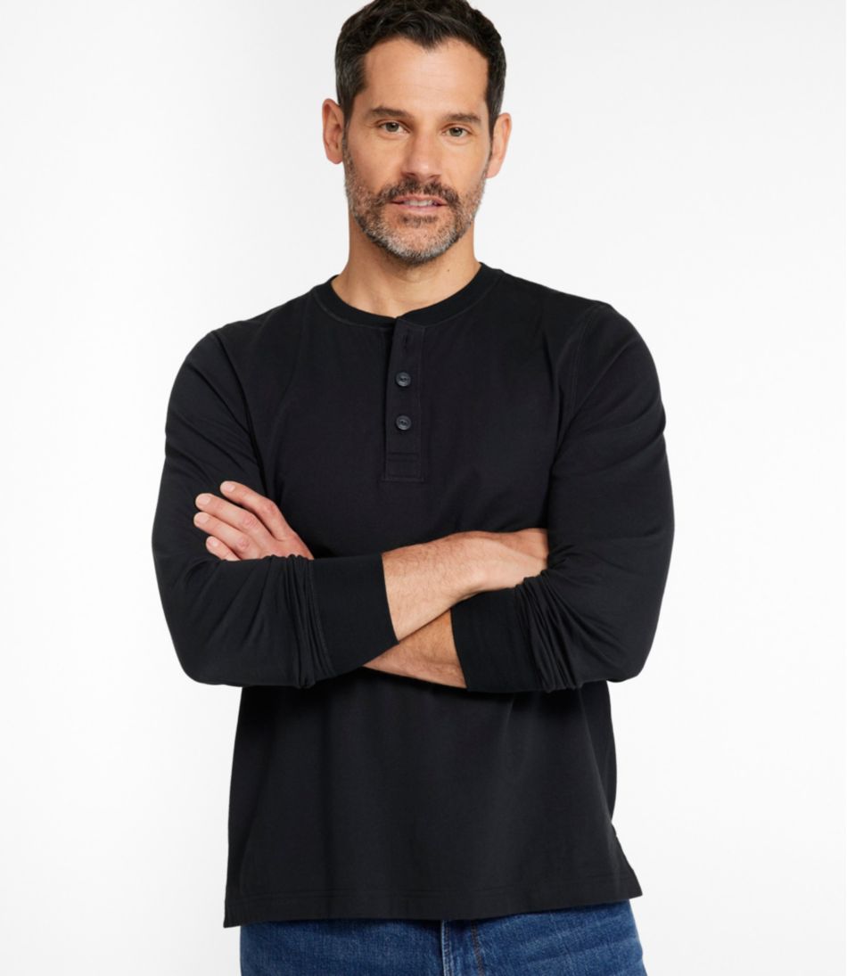 Men's Signature Northwoods Henley, Long-Sleeve | L.L.Bean Great Value