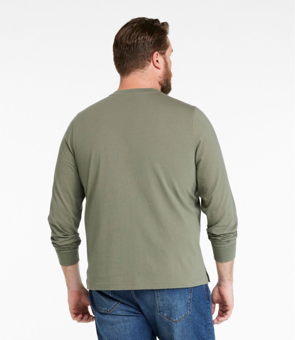 Men's Signature Northwoods Henley, Long-Sleeve | L.L.Bean Great Value