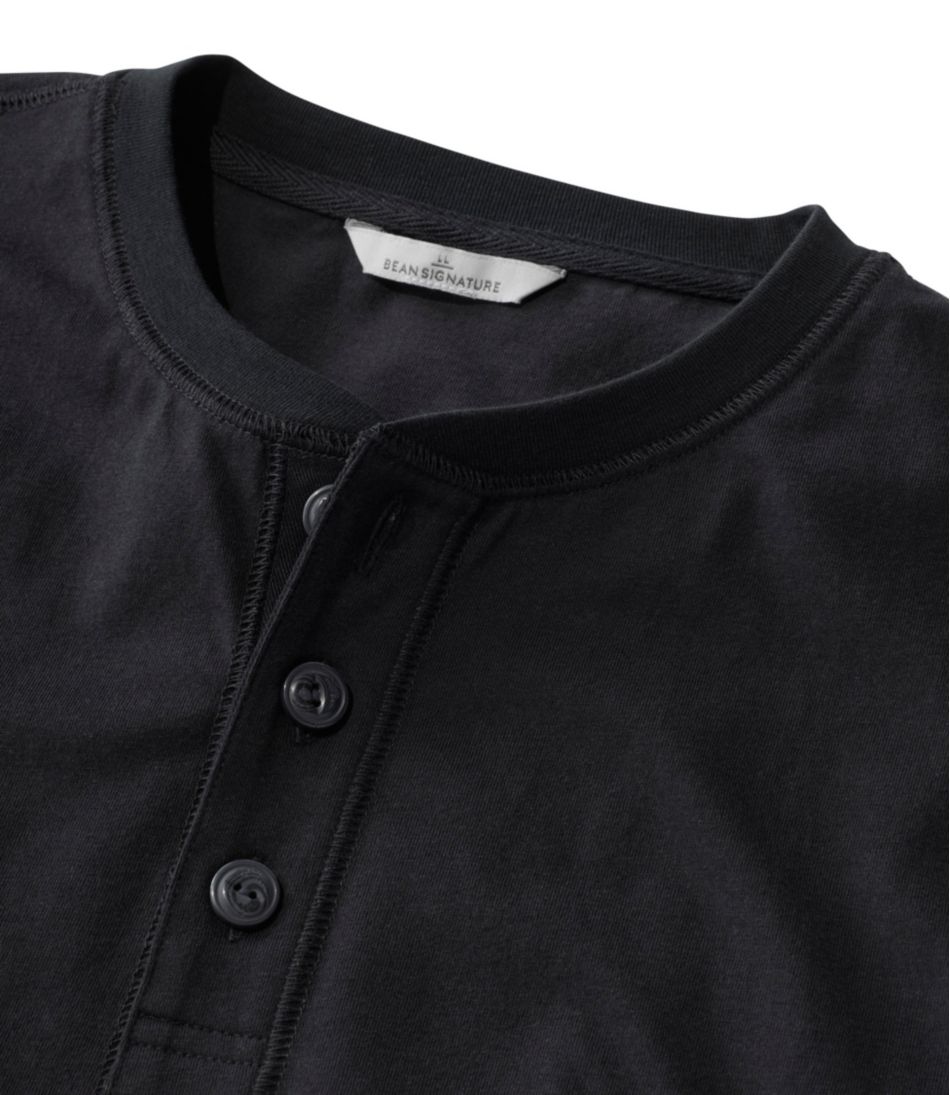 Men's Signature Northwoods Henley, Long-Sleeve | L.L.Bean Great Value