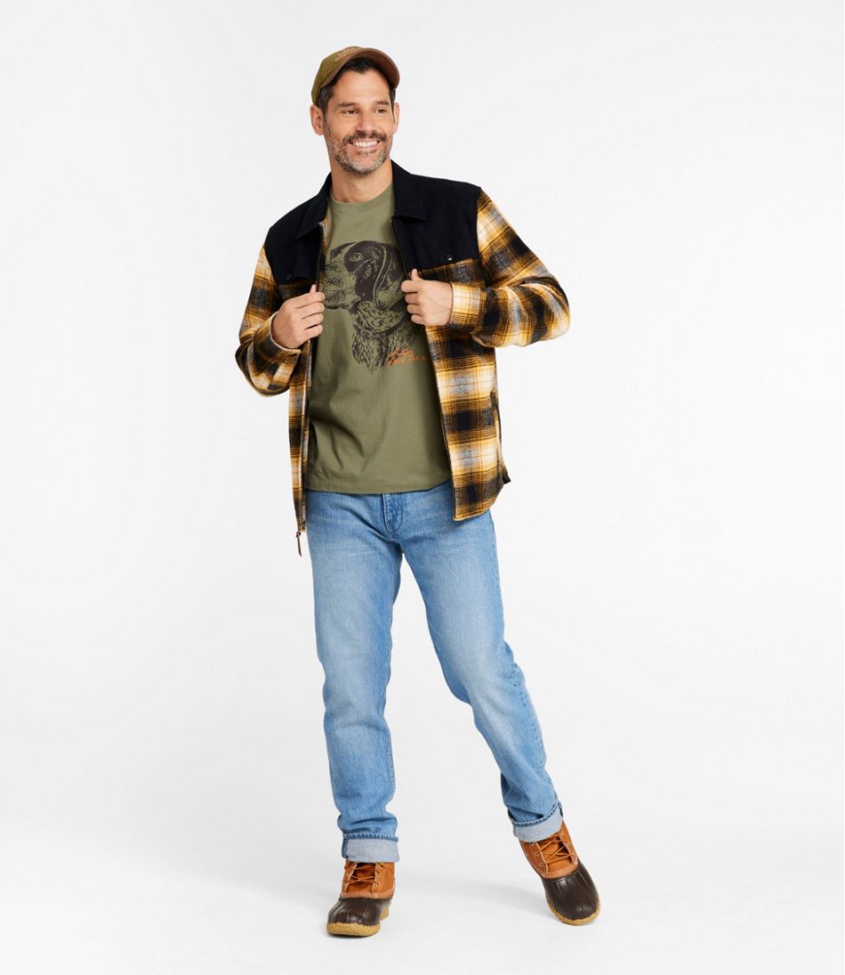Men's Signature 1965 Chamois Cloth Stag Jacket, Plaid | L.L.Bean Signature