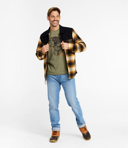 Men's Signature 1965 Chamois Cloth Stag Jacket, Plaid | L.L.Bean Signature