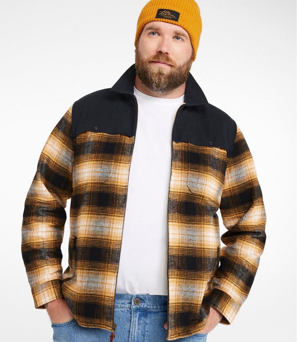 Men's Signature 1965 Chamois Cloth Stag Jacket, Plaid | L.L.Bean Signature