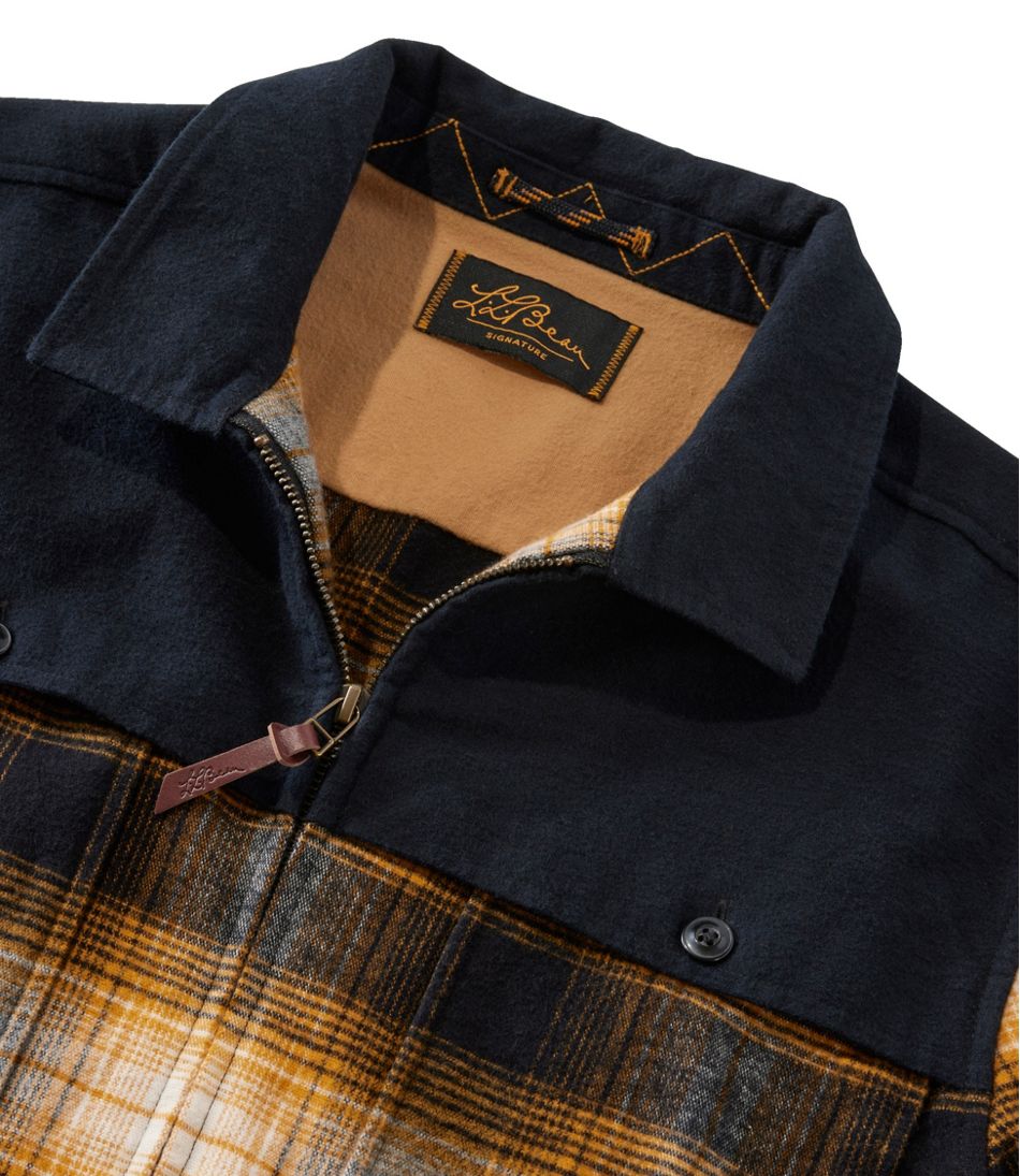 Men's Signature 1965 Chamois Cloth Stag Jacket, Plaid | L.L.Bean Signature