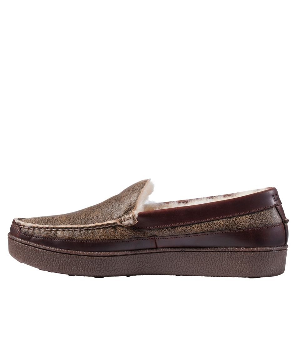 Men's Lodge Moc Vibram® Slippers, Shearling | L.L.Bean Featured