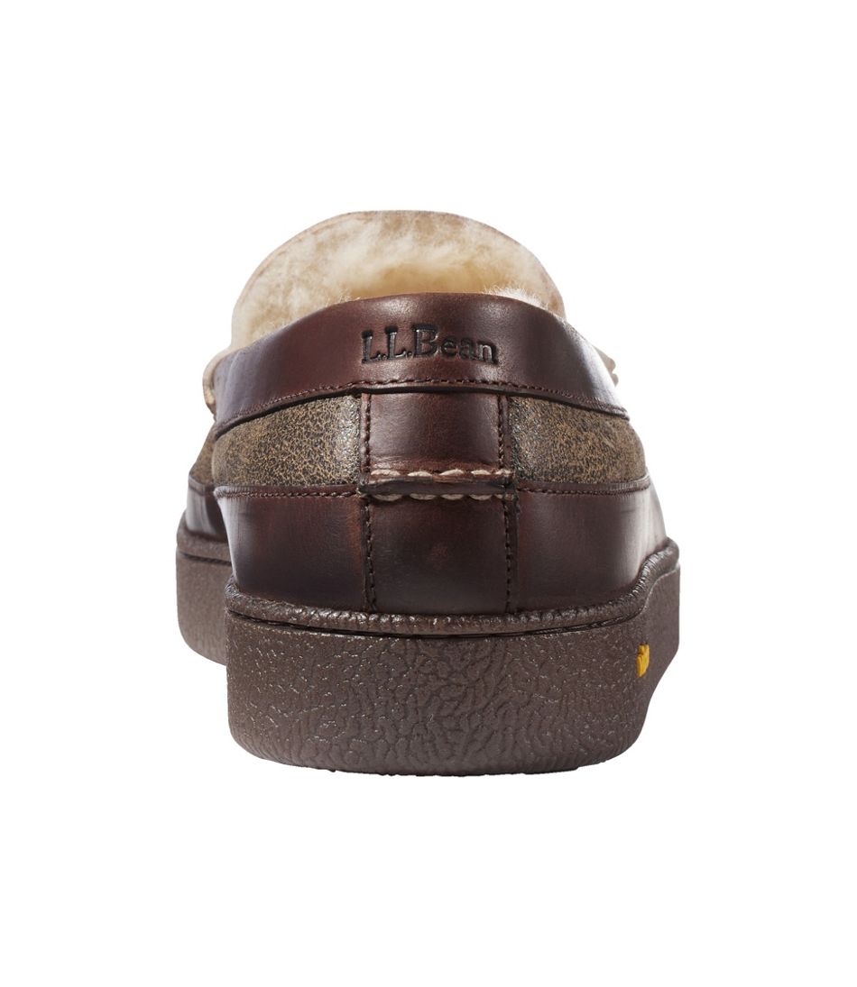 Men's Lodge Moc Vibram® Slippers, Shearling | L.L.Bean Featured