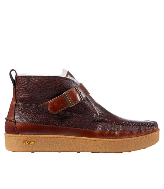 Men's Lodge Moc Vibram® Buckle Boots, Shearling | L.L.Bean Signature