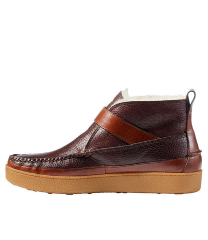 Men's Lodge Moc Vibram® Buckle Boots, Shearling | L.L.Bean Signature