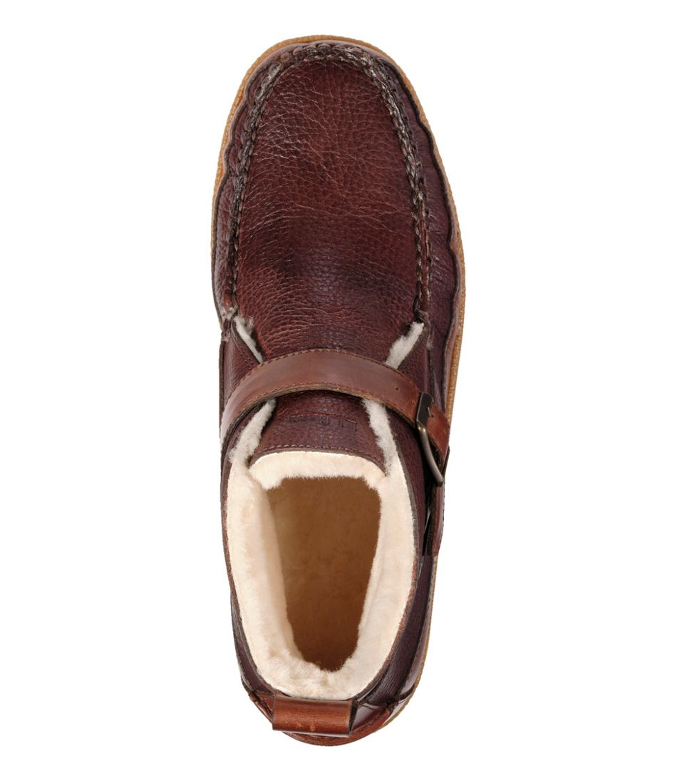 Men's Lodge Moc Vibram® Buckle Boots, Shearling | L.L.Bean Signature