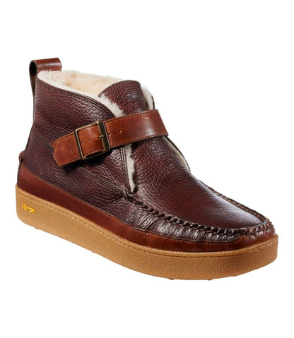 Men's Lodge Moc Vibram® Buckle Boots, Shearling | L.L.Bean Signature