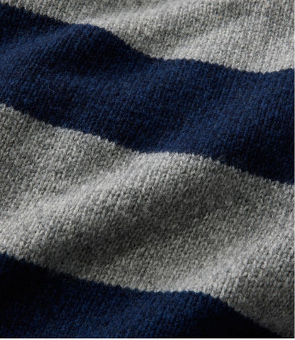Men's Bean's Classic Ragg Wool Sweater, Rollneck, Stripe | L.L.Bean Classic