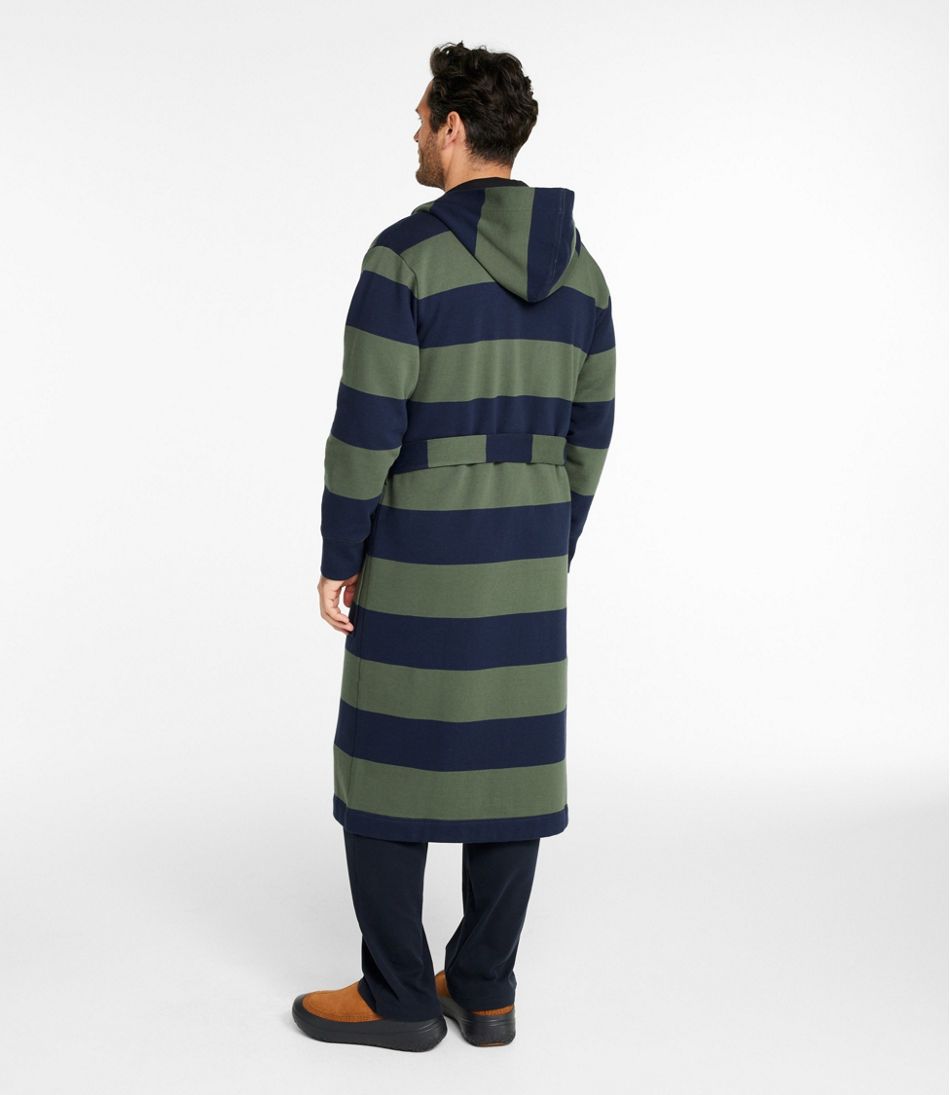 Men's Mariner Sweatshirt Robe, Stripe | L.L.Bean Everyday