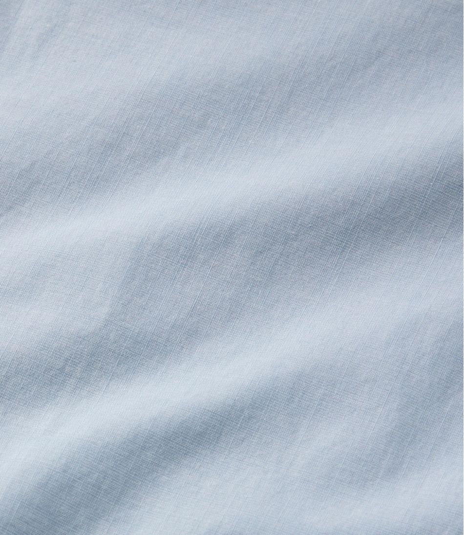 Men's Comfort Stretch Performance® Chambray Shirt, Long-Sleeve, Slightly Fitted Untucked Fit | L.L.Bean Exclusive