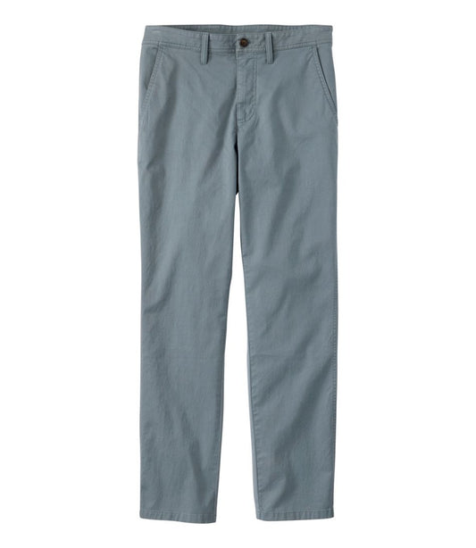 Men's Sunwashed Khaki Pants, Standard Fit, Straight Leg | L.L.Bean Signature