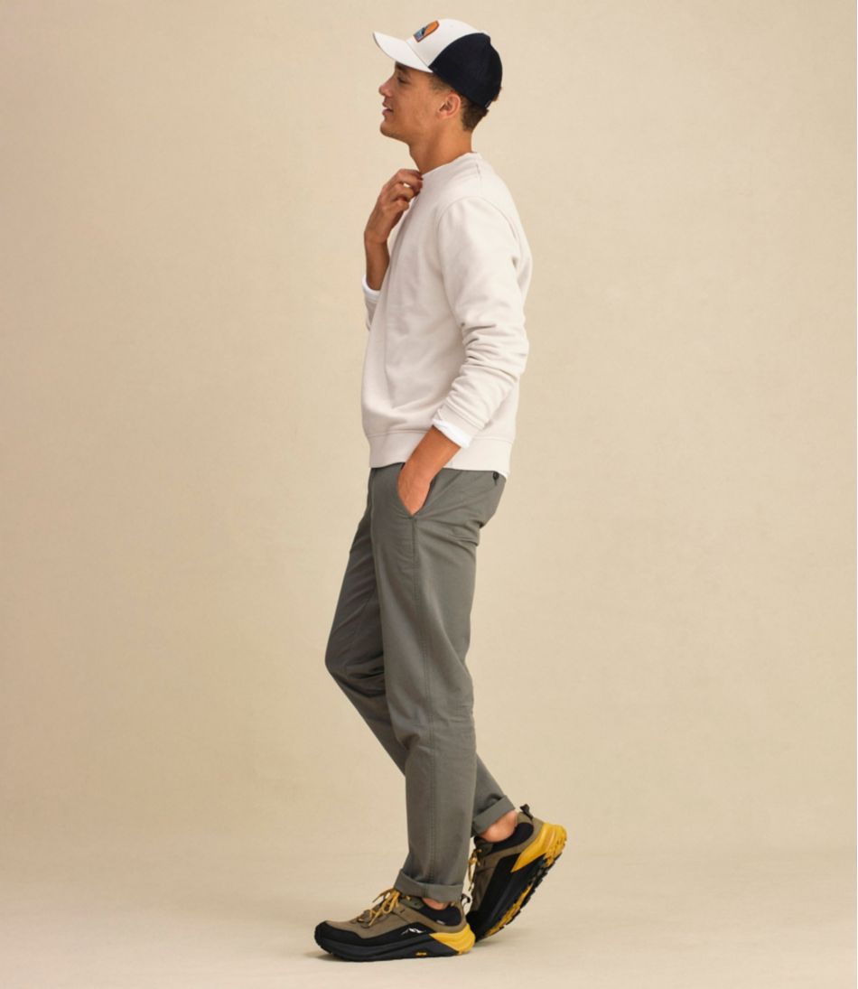 Men's Sunwashed Khaki Pants, Standard Fit, Straight Leg | L.L.Bean Signature