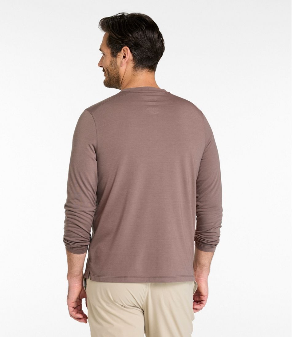 Men's Multisport Lifestyle Henley, Long-Sleeve | L.L.Bean Classic