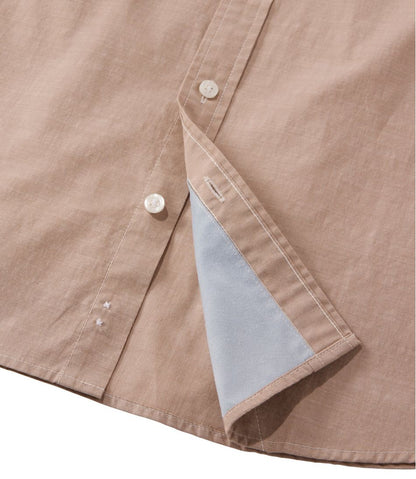 Men's Comfort Stretch Performance® Chambray Shirt, Short-Sleeve, Slightly Fitted Untucked Fit | L.L.Bean Everyday