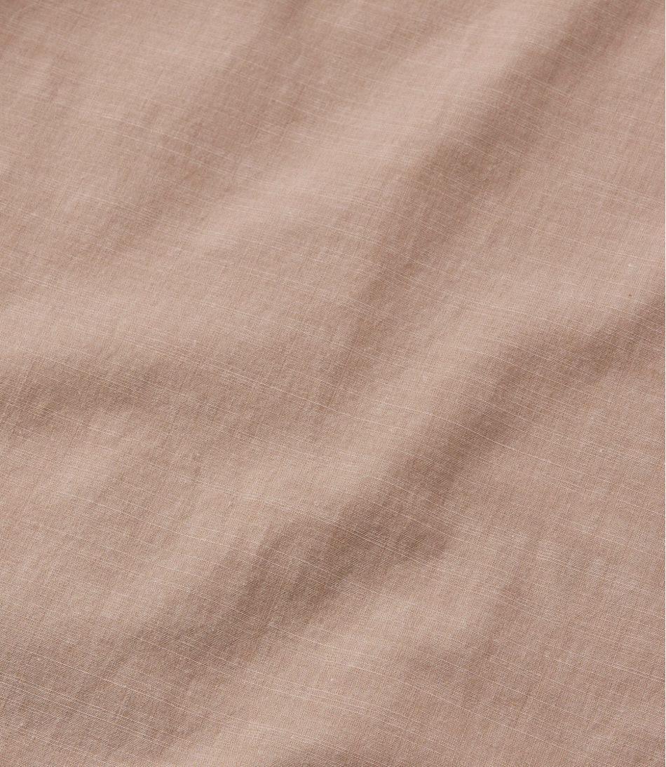 Men's Comfort Stretch Performance® Chambray Shirt, Short-Sleeve, Slightly Fitted Untucked Fit | L.L.Bean Everyday