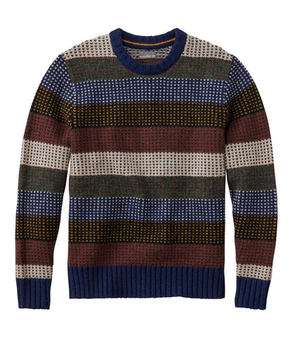 Men's Signature 1980 Matinicus Rock Sweater, Crewneck, Stripe | L.L.Bean Popular