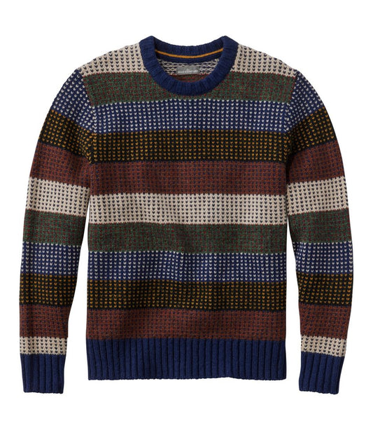 Men's Signature 1980 Matinicus Rock Sweater, Crewneck, Stripe | L.L.Bean Popular