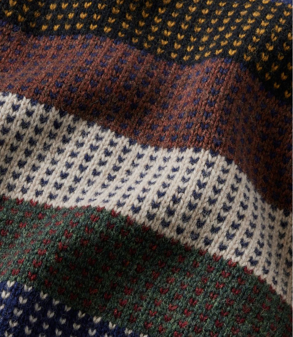 Men's Signature 1980 Matinicus Rock Sweater, Crewneck, Stripe | L.L.Bean Popular