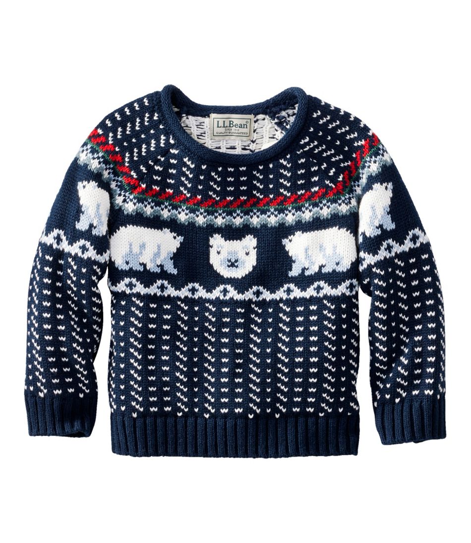 Infants' and Toddlers' Cotton Rollneck Sweater | L.L.Bean Great Value