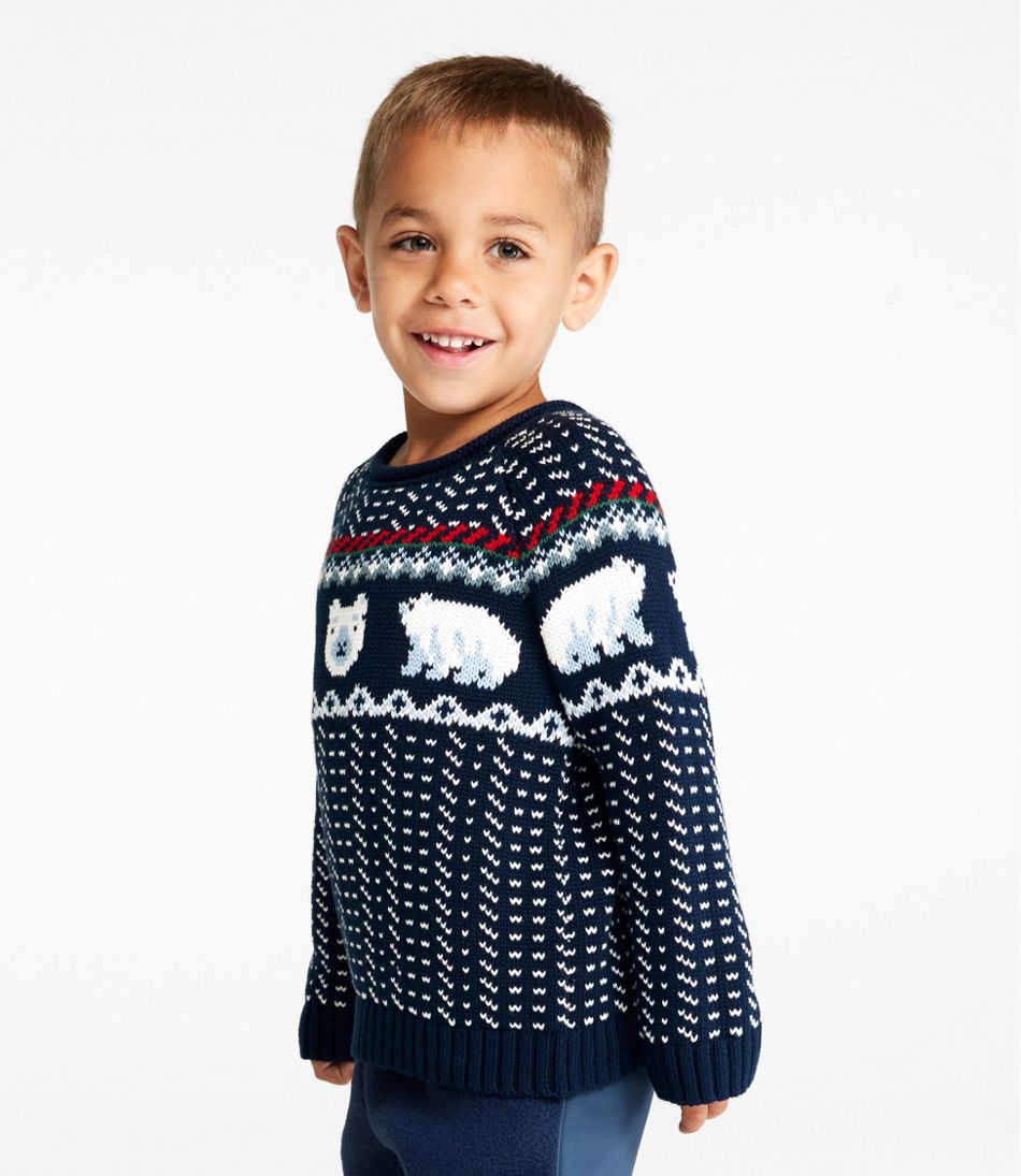 Infants' and Toddlers' Cotton Rollneck Sweater | L.L.Bean Great Value