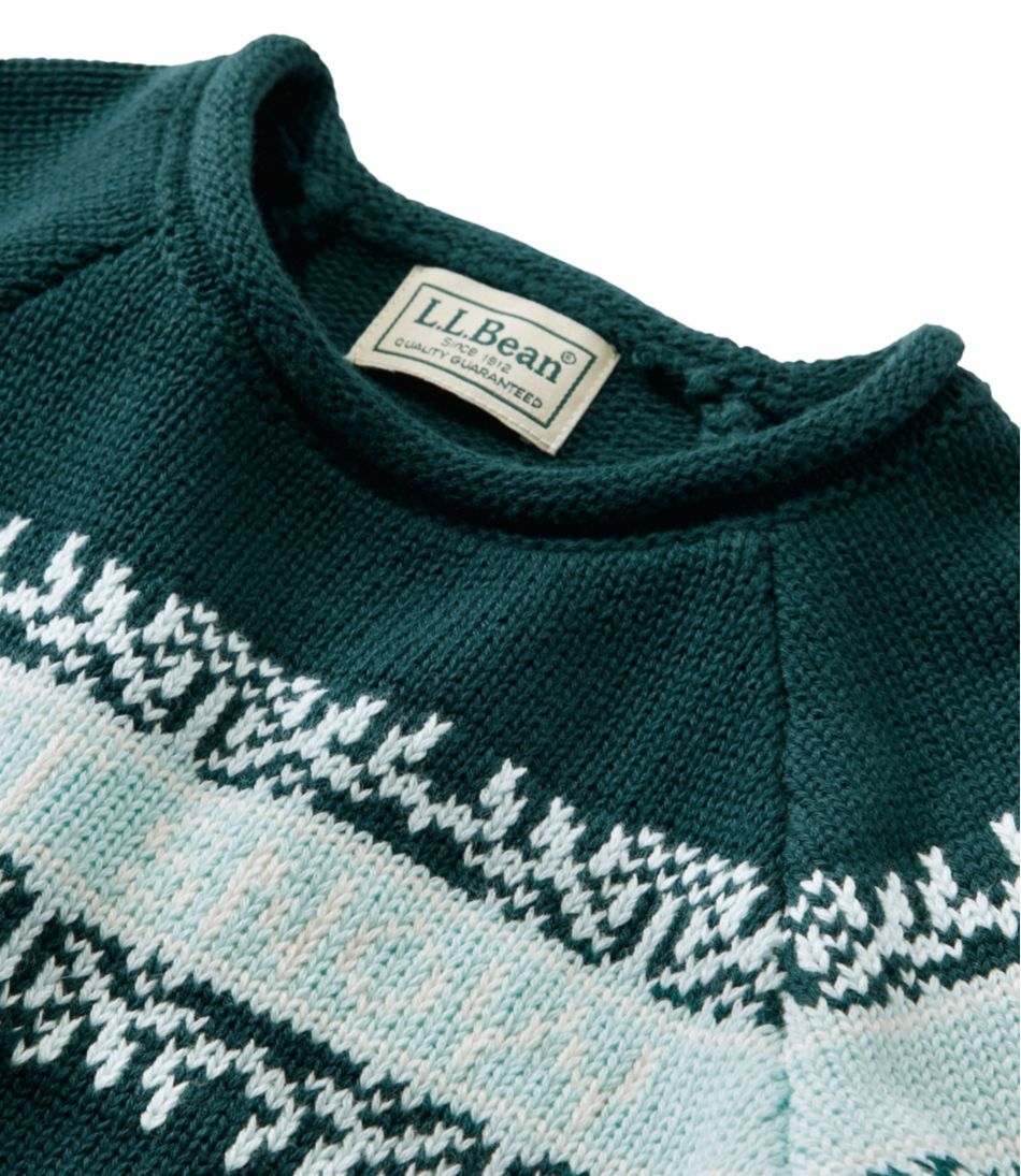 Infants' and Toddlers' Cotton Rollneck Sweater | L.L.Bean Great Value