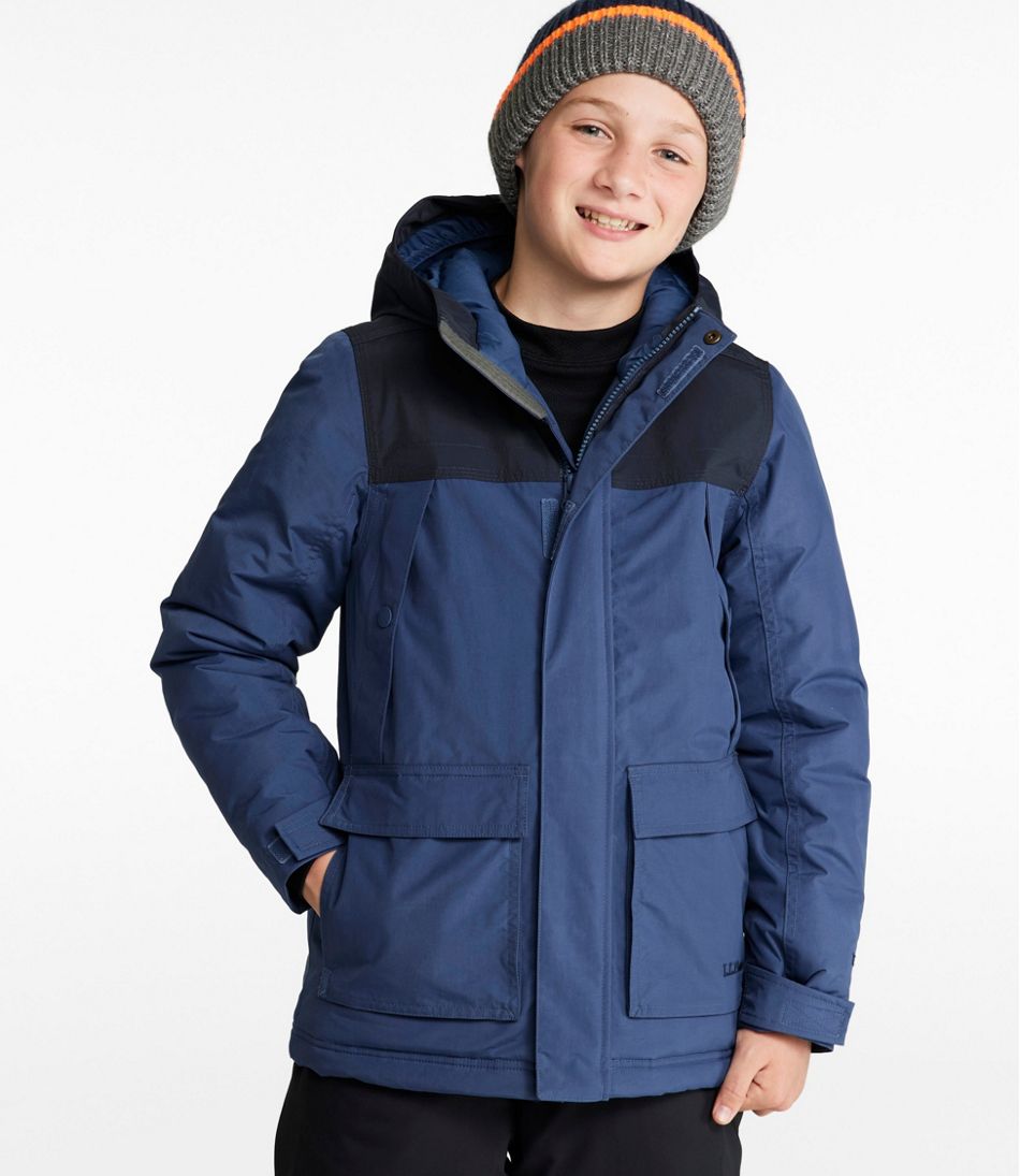 Kids' Baxter State Waterproof Hooded Parka | L.L.Bean Trending