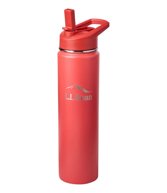 Bean Canteen Insulated Straw Water Bottle, 25 oz. | L.L.Bean Value