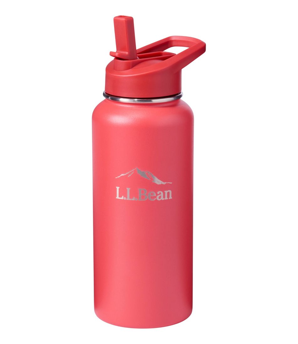 Bean Canteen Insulated Straw Water Bottle, 32 oz. | L.L.Bean Great Value