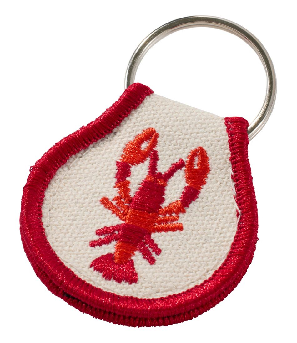 Embroidered Patch Charm, Lobster | L.L.Bean Essential