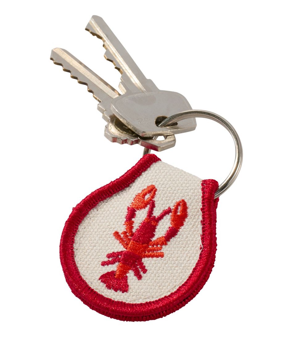 Embroidered Patch Charm, Lobster | L.L.Bean Essential