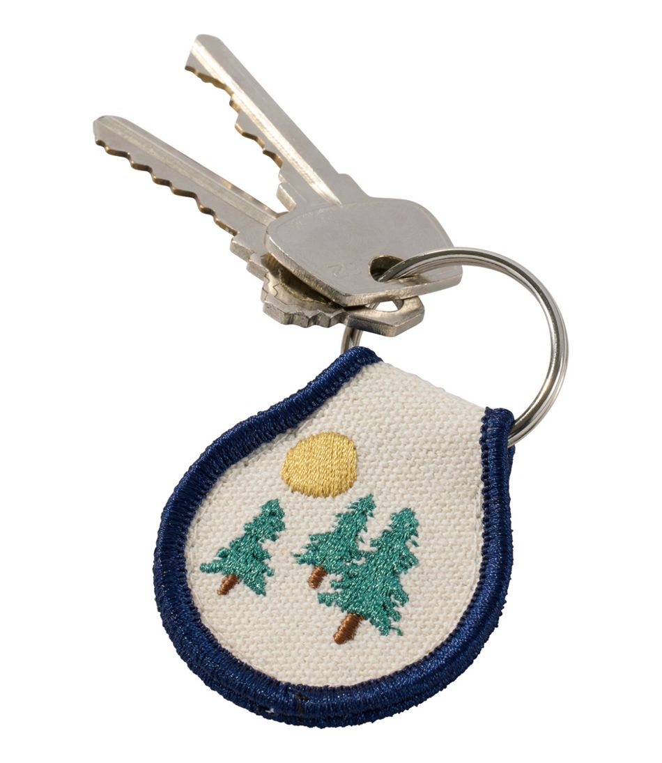Embroidered Patch Charm, Trees | L.L.Bean Exclusive