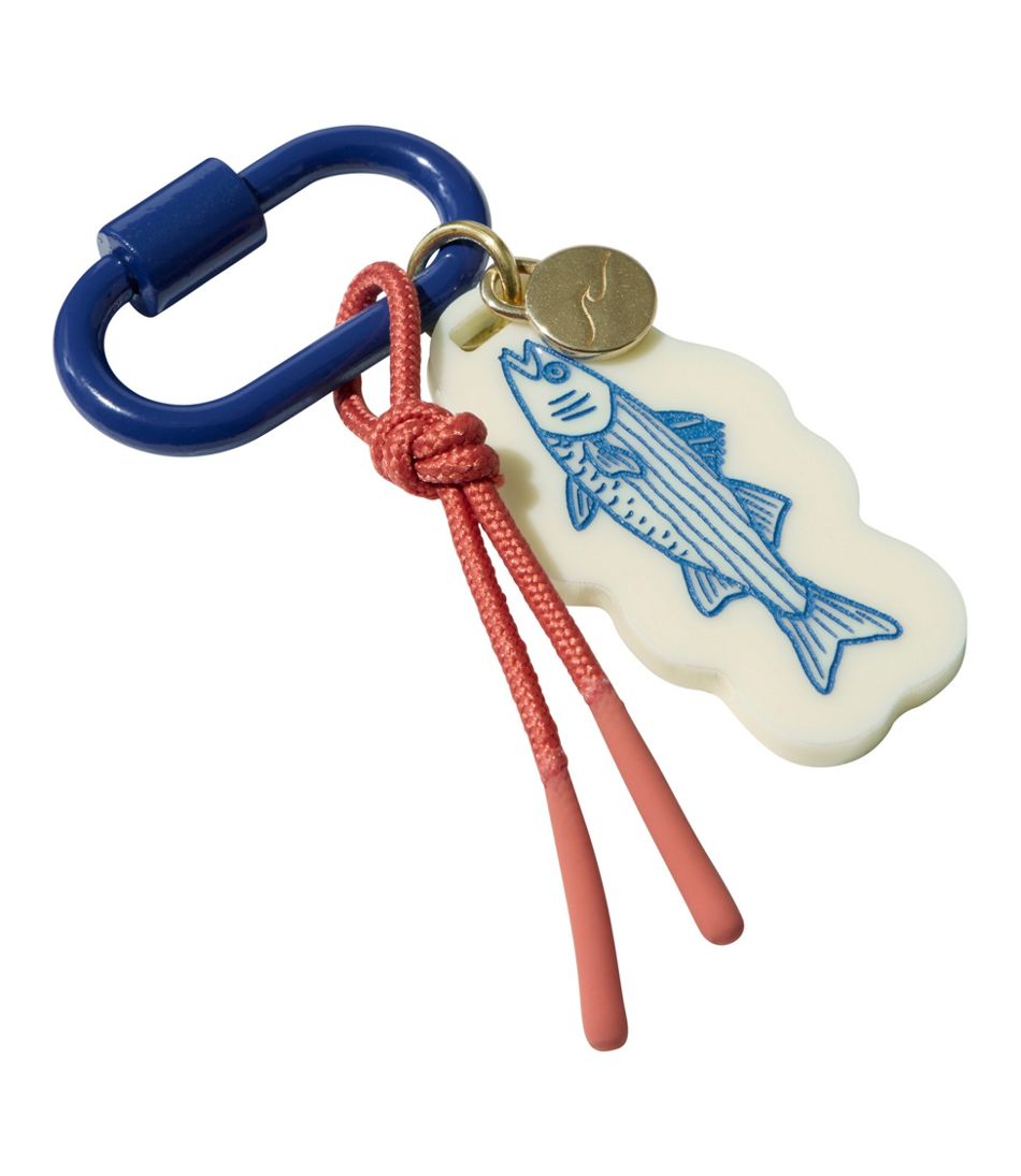 Carabiner Tassel Charm, Fish | L.L.Bean Signature