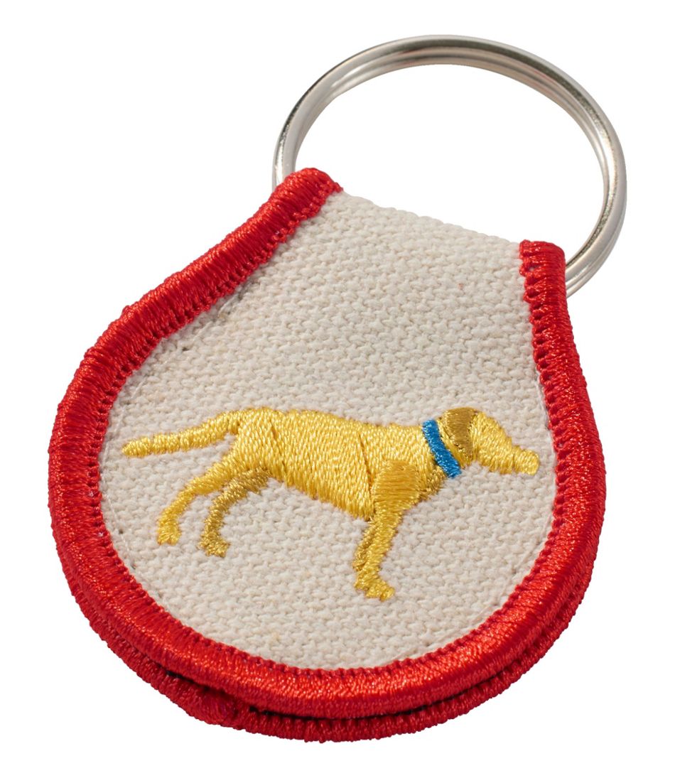 Embroidered Patch Charm, Yellow Lab | L.L.Bean Featured