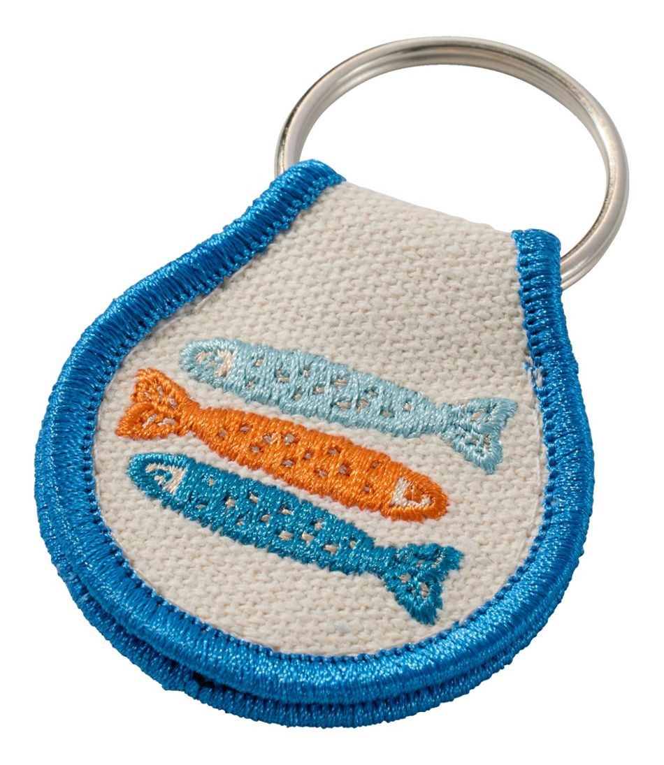 Embroidered Patch Charm, Fish | L.L.Bean Best Seller