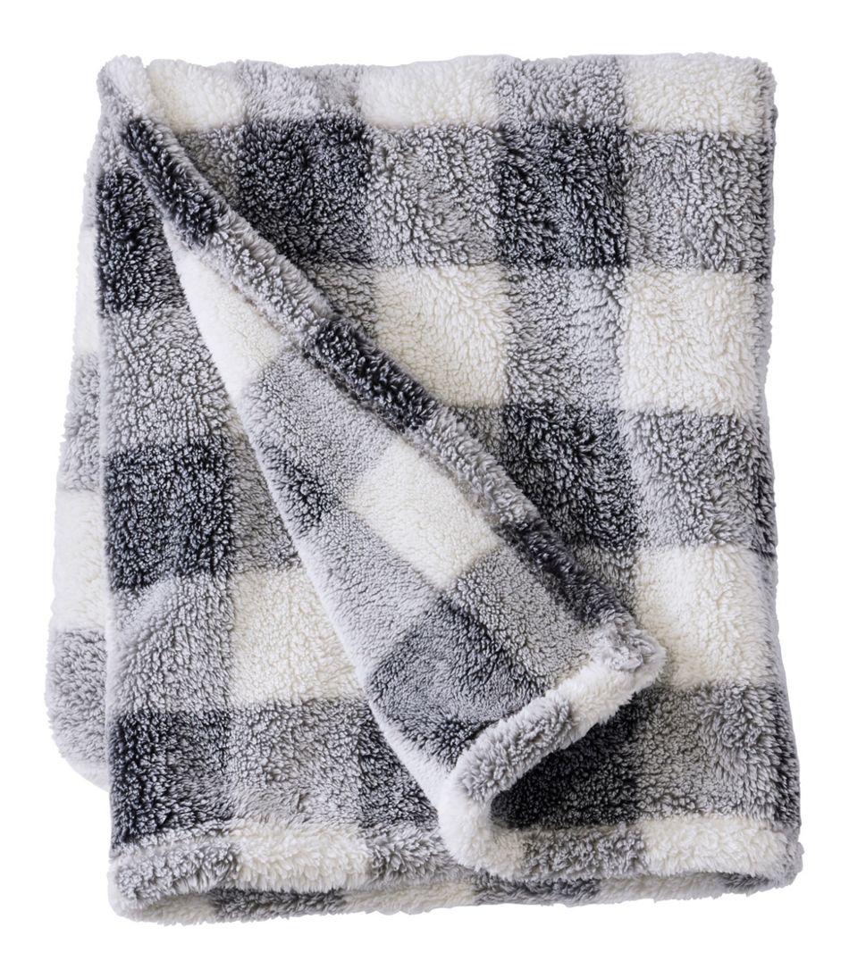Cozy Plush Throw, Plaid | L.L.Bean Latest