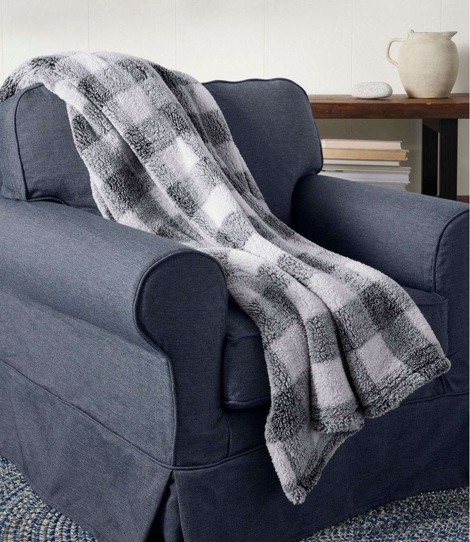 Cozy Plush Throw, Plaid | L.L.Bean Latest