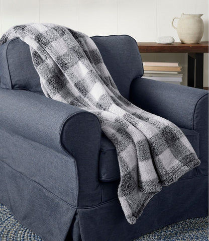 Cozy Plush Throw, Plaid | L.L.Bean Latest
