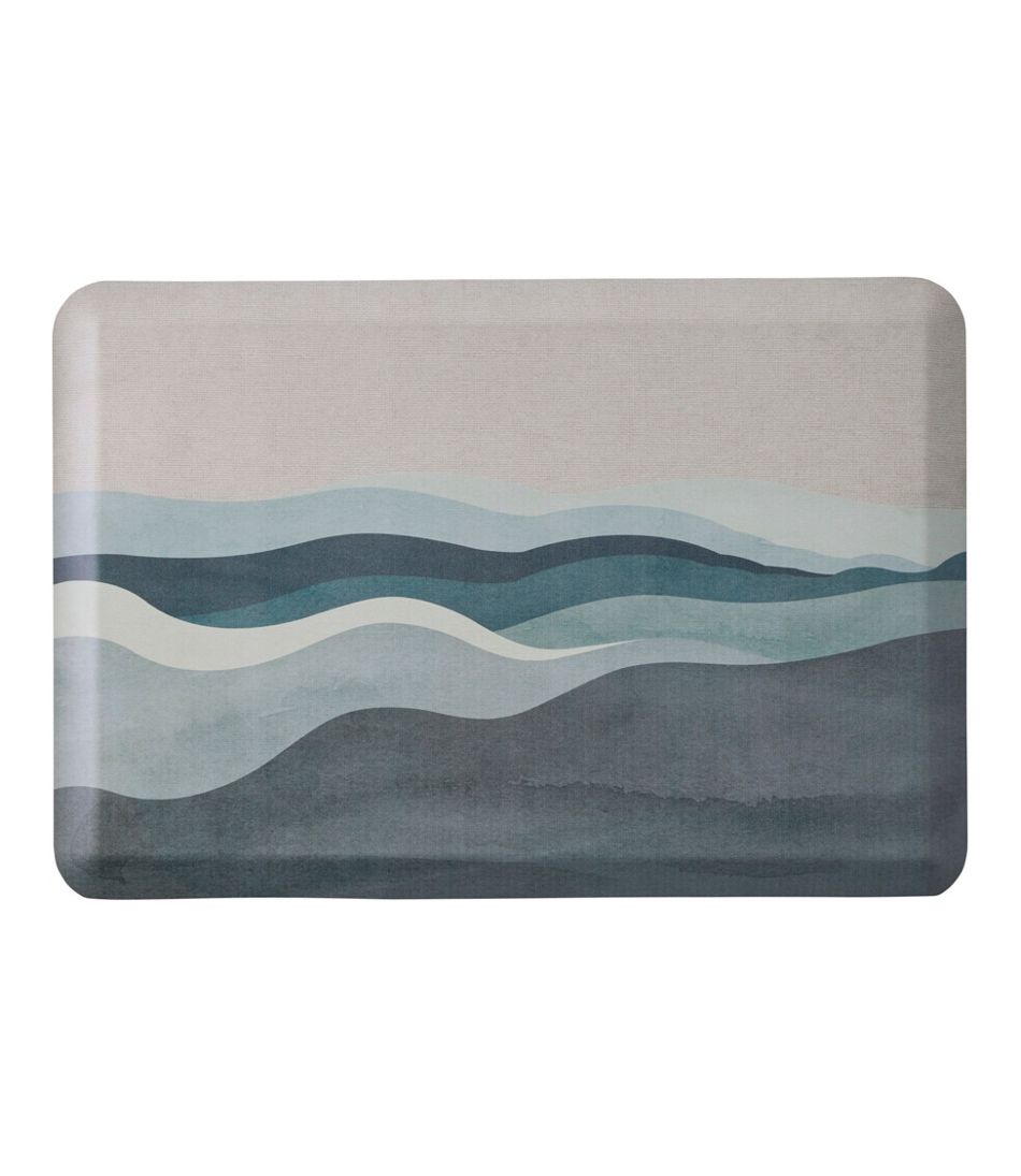 Happy Feet Comfort Mat, Watercolor Waves | L.L.Bean Trending