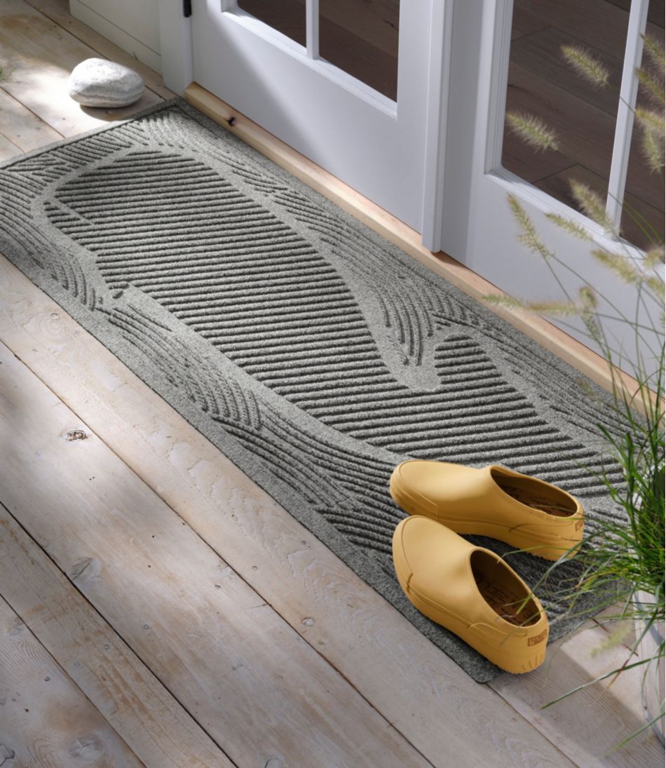 Everyspace Recycled Waterhog Wide Doormat, Swimming Whale | L.L.Bean Best Seller